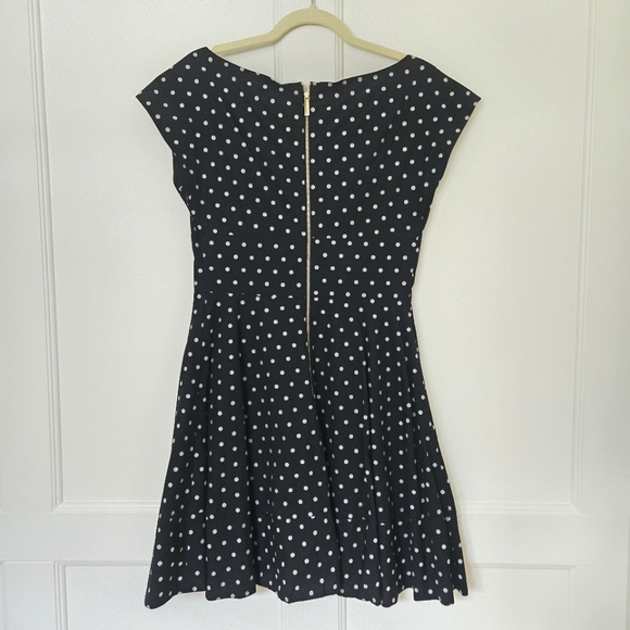 Kate Spade Fiorella polka dot dress sz 4 - Picture 3 of 6
